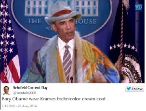 obama seinfeld suit